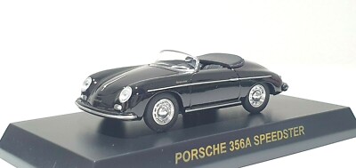 ミニカー HECO MODELES  Porsche 356 A 1955 NOIR 1955 Porsche 356 A Speedster - Black 1:12 Scale