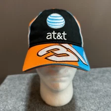 NASCAR Hat Cap Youth Orange Adjustable Strap Cotton AT&T RCR BIG JB 31