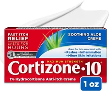 Cortizone 10 Maximum Strength Soothing Aloe Anti-Itch Creme - 1 oz