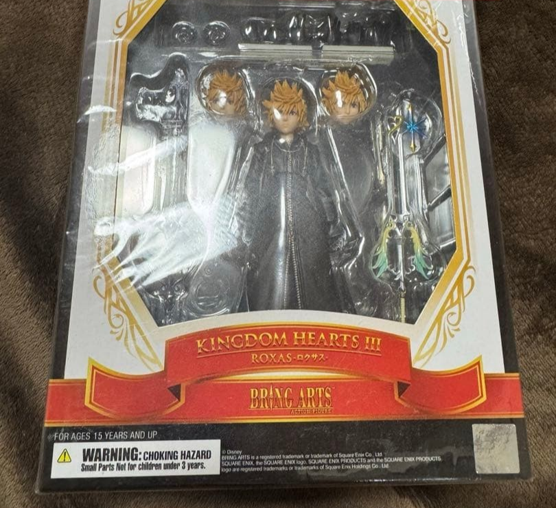 Square Enix Roxas Kingdom Hearts III Bring Arts Figma Figure Japan
