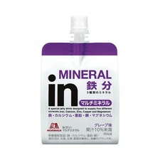 Morinaga in Jelly Multimineral Grape Flavor Supplement 36pcs japan