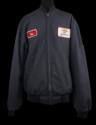 Cintas Dark Blue Supermarket Employee Work Jacket M-RG 677-33