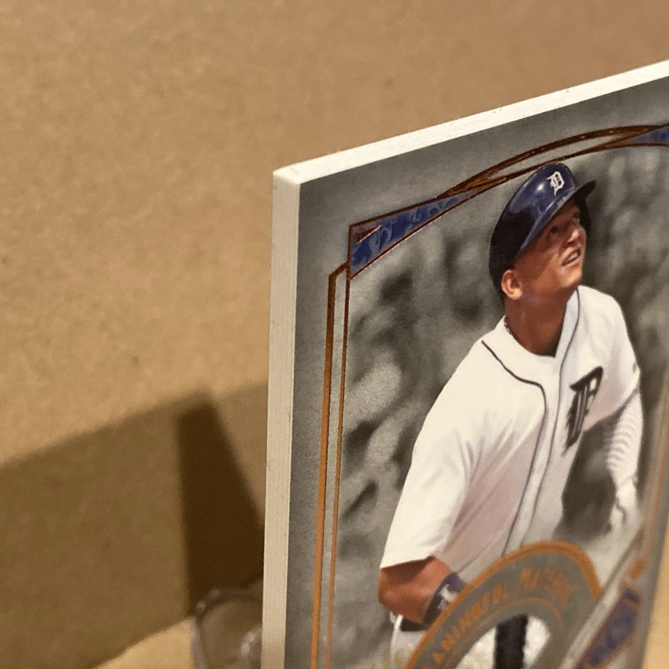 2017 Topps Museum Miguel Cabrera Meaningful Material Relic Patch # MR-MCB 27/35 - Image 2 of 4