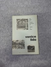 Vintage 1957 Venice Lido Folding Map Guide De Agostini Italy Travel Souvenir