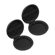 3.54" Diameter Electronic Organizer Case, 2Pcs EVA Hard Waterproof Carrying Case