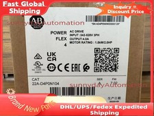 22A-D4P0N104 2022 SER A New Allen Bradley PowerFlex 4 1.5 kW 2 HP AC Drive