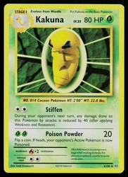 Kakuna 6/108 XY Evolutions Uncommon