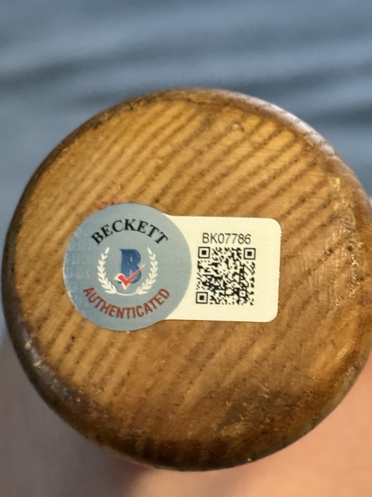 Lou Boudreau HOF 70 Signed Bat Full Sized Cleveland Indians Beckett COA - image 3