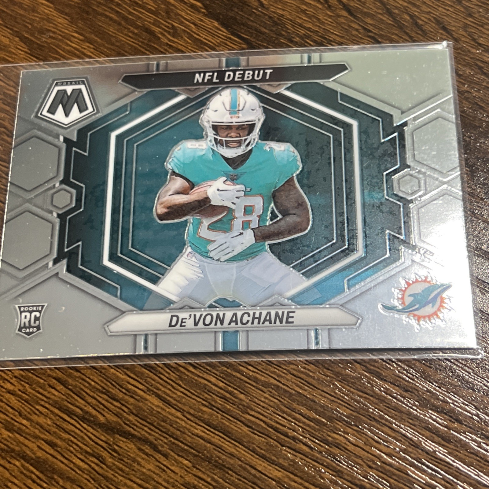 2023 Panini Mosaic Prizm Nfl Debut De'Von DeVon Achane #ND-8 (RC)