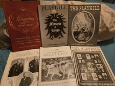 6 1936-37 New York Theatre Program Lot Cotton Club Duke Ellington Ad