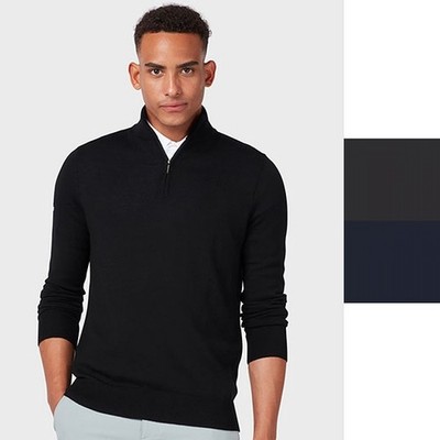 Callaway Men's 1/4 Zipped Merino Sweater CGGS80Z3 Herren Pullover NEU