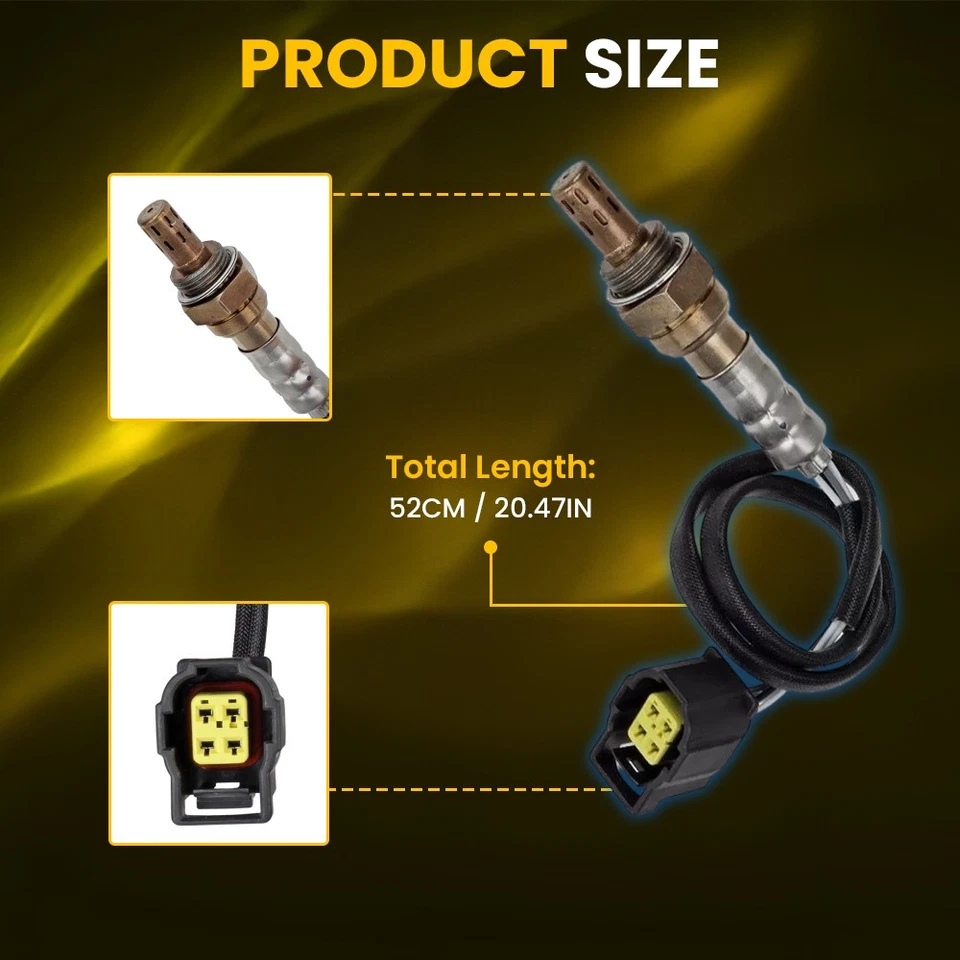 4X Oxygen Sensor Upstream Downstream For 2001-2018 Jeep Wrangler 3.6L 3.8L 4.0L - Image 2 of 4