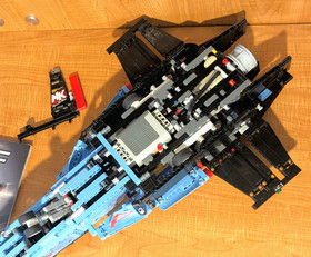 LEGO Technics set 42066 Air Race Jet with Manual 80% Complete
