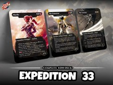 Expedition 33: Custom Theme Commander Deck MTG EDH  - 130+ Cards & All tokens