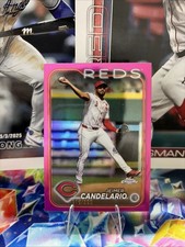 2024 Topps Chrome - Jeimer Candelario Pink Refractor /399