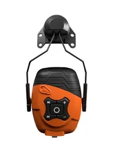 LINK 2.0 Safety Orange Helmet Mount Bluetooth Earmuff Hearing Protector 21 NR...