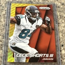 Cecil Shorts III 2014 Panini Prizm Prizms Panini Logo RED/YELLOW #6 Jaguars-NFL