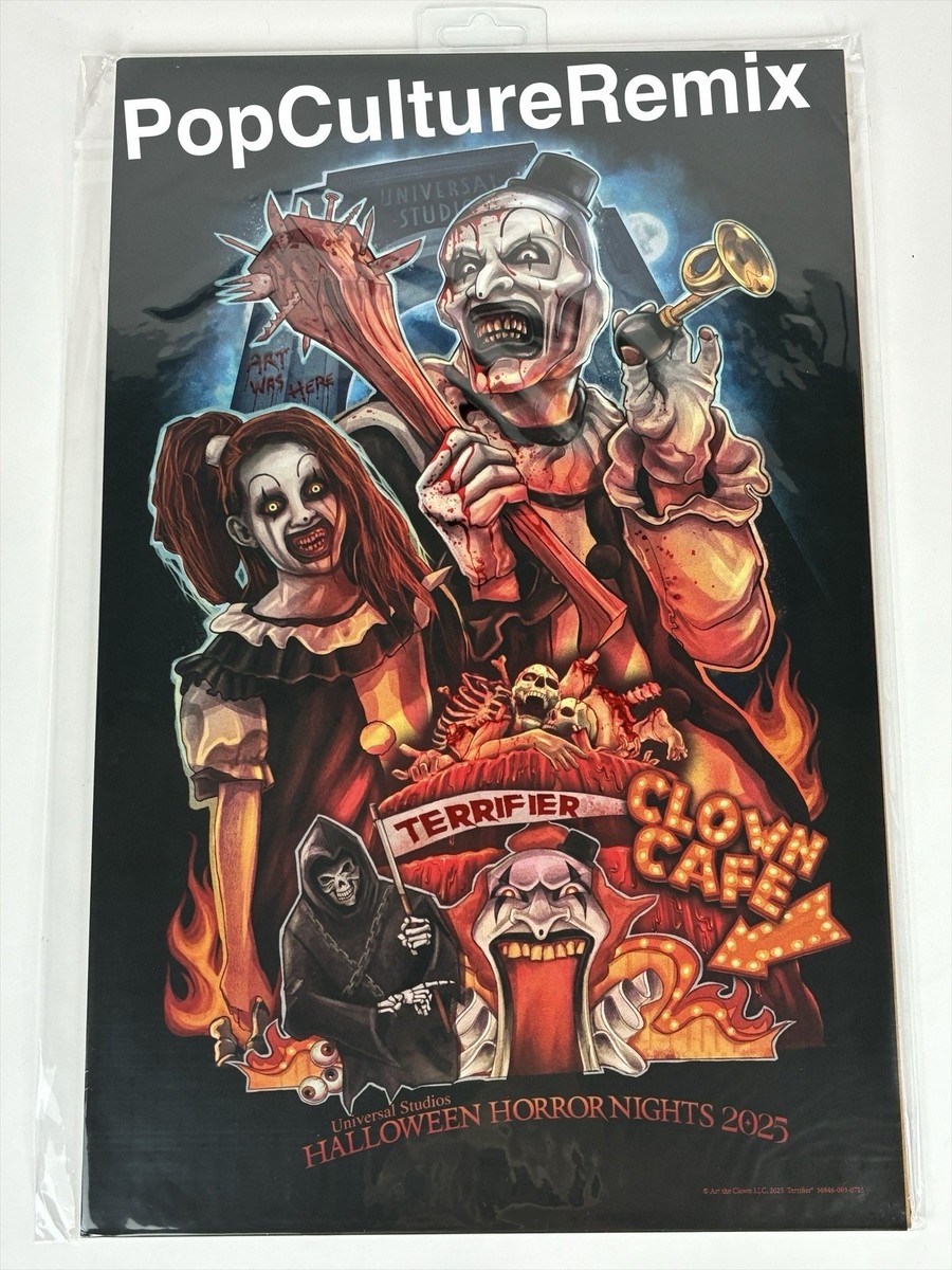 Universal HHN Halloween Horror Nights 2025 Terrifier Clown Cafe
