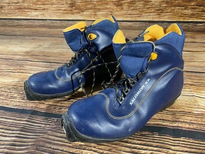 SALOMON Nordic Cross Country Ski Boots Size EU40 US7 SNS profil 2077