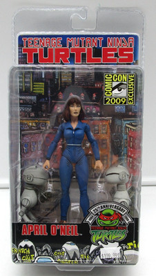 Neca Comic Con Exclusive 2009 TMNT 25th Anniversary APRIL O'NEIL -new