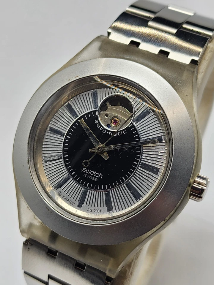 Swatch Irony диафан автоматический SVDK1001 гравитация 21 драгоценности - Изображение 4 из 4
