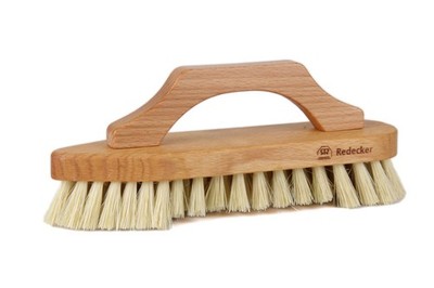 Redecker Scheuerbürste Haushaltsbürste Bürste mit Bügelgriff Buchenholz z2435