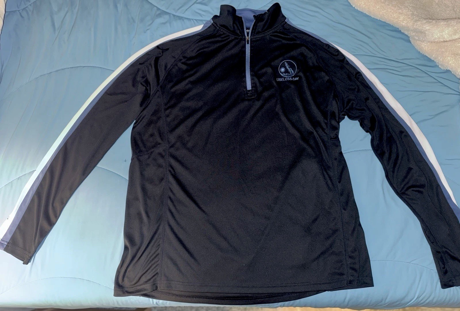 Abacus Sportswear Men's Large Tenby Long Sleeve UV Cut Golf Pullover