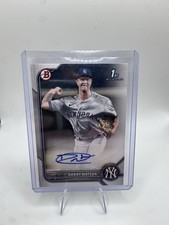 2022 Bowman Prospect 1st Auto Danny Watson Yankees #PPA-DW