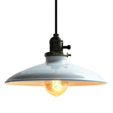 Lightess Lampada a Sospensione Vintage Rustico Industriale Lampada Diametro 25.5