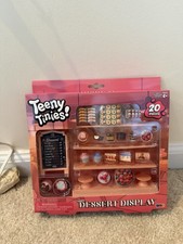 Teeny Tinies Teeny Dessert Display Mini Food Playset 20 Piece Set Ages 6 NEW