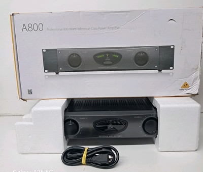 Behringer A800 Professional 800W Reference-Class Power Amplifier