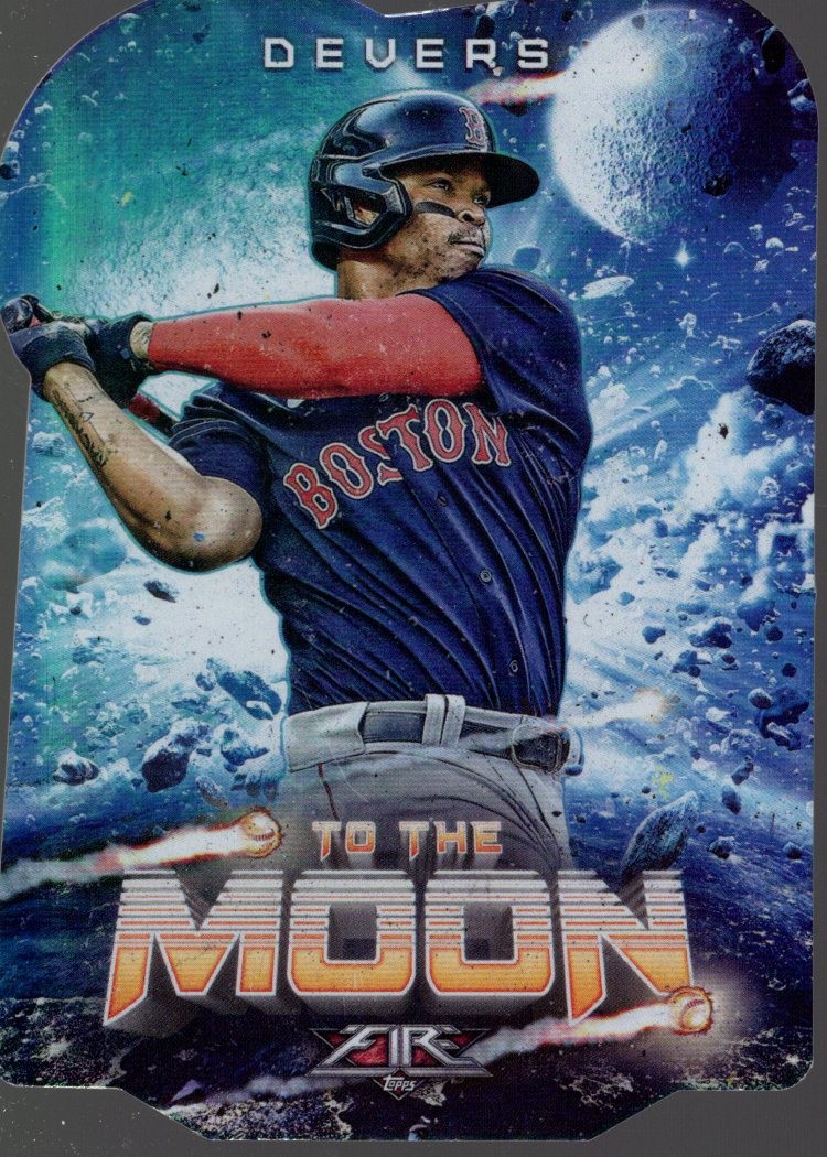 2022 Topps Fire To the Moon #TTM20 Rafael Devers - BB