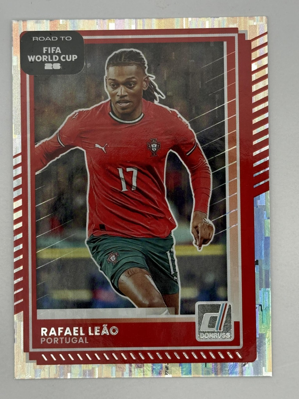2025-26 Donruss Road to FIFA World Cup #84 Rafael Leao Silver