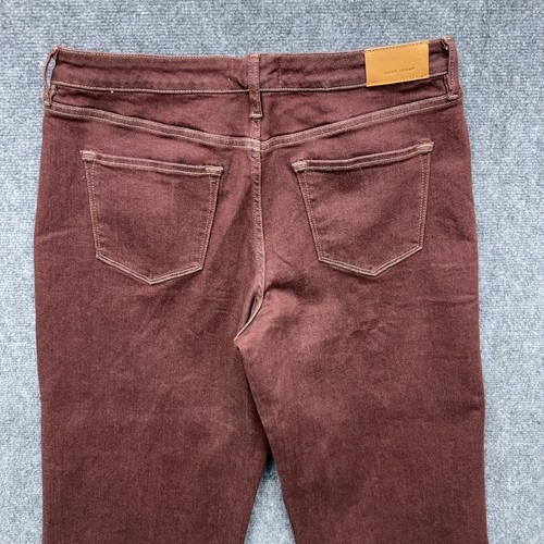 Dear John wide leg jeans women's size 31 burgundy 31x29 - 第 8/10 張圖片