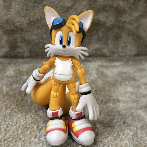RARE! Jazwares Sonic The Hedgehog TAILS FREE RIDERS 3” Action Figure Sega - Picture 1 of 5
