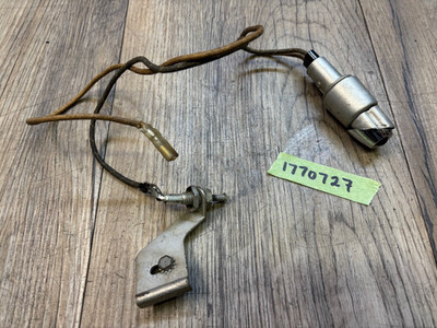 1957 58 DESOTO FIREFLITE SPORTSMAN USED MOPAR E BRAKE WARNING LIGHT ASSEMBLY OE