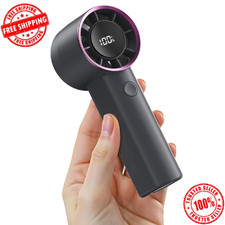 Mini Portable Handheld Turbo Fan USB Rechargeable Cooling Fan Up to 10 Hours US