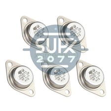 5PCS TRANSISTOR ST TO-3 2N3055 NPN AF Amp Audio Power Transistor 15A/60V