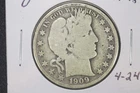 1909-O 50C Barber Half Dollar, Good
