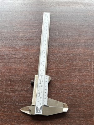 Moore And Wright V1150 ME vernier caliper MADE IN ENGLAND 6''