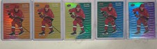 2023-24 UD Allure Color Flow Full Rainbow 🌈 5 Card Lot Andrei Svechnikov #CF-6