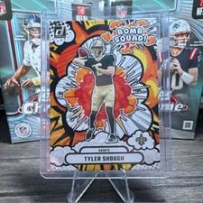2025 Panini Donruss Bomb Squad Tyler Shough #BS-TSH Saints Insert NFL