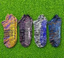 Women BOMBAS Gripper Honeycomb Ankle Socks 4pairs Size M