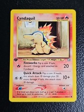 Pokémon TCG Cyndaquil 57/111 Neo Genesis 1st Edition NM on eBay