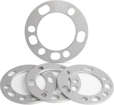 4pc 6 Lug and 5 Lug Universal 6mm 1/4  Wheel Spacers Adapters with Center Bore
