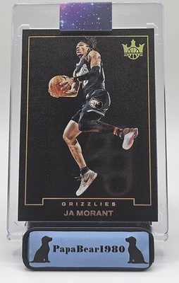 2023-24 Panini Court Kings JA Morant Blank Slate Insert Card Case Hit SSP PewPew