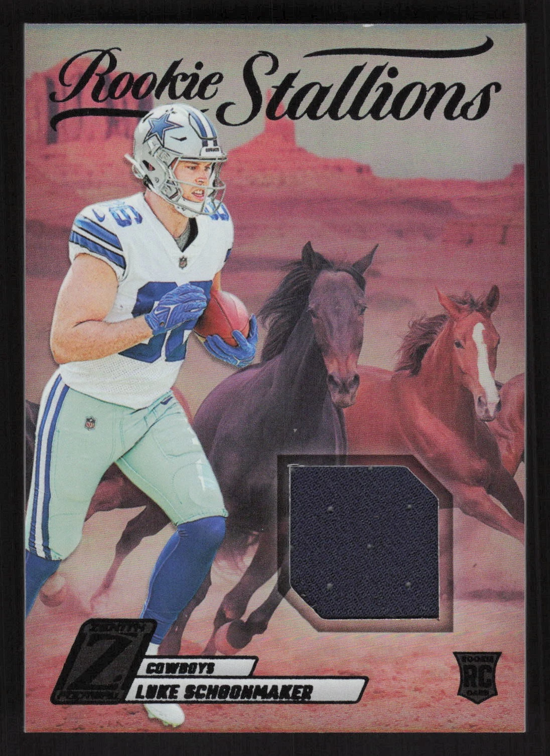 Luke Schoonmaker Panini Zenith Rookie Stallions Memorabilia #RSLSR Base