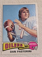 1975 Topps #50 Dan Pastorini