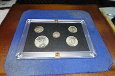 Lot 144 - 1946   Last Silver of Great Britain Set      Nice Coins