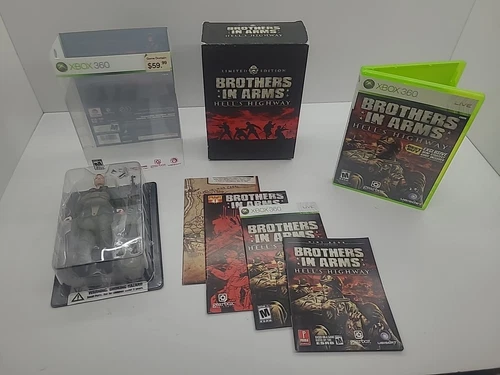 Brothers in Arms: Hell's Highway - Limited Edition (Xbox 360, 2008) Complete